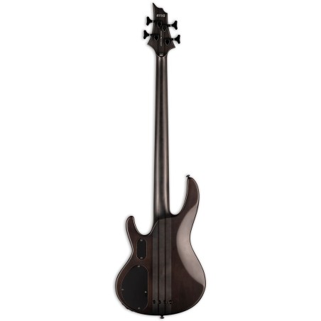 LTD D-4 Black Natural Burst Satin