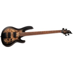 LTD D-4 Black Natural Burst Satin