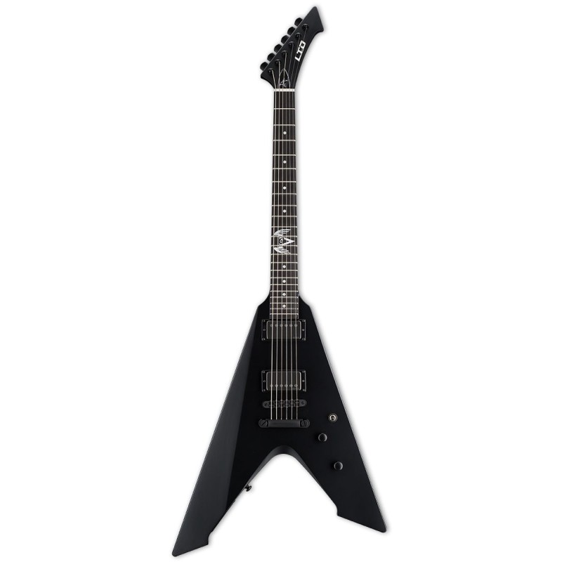 LTD VULTURE James Hetfield Black Satin