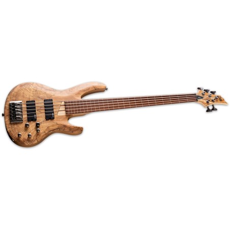 LTD B-205SM FRETLESS Natural Satin