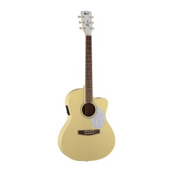 Cort Jade Classic Pastel Yellow Open Pore