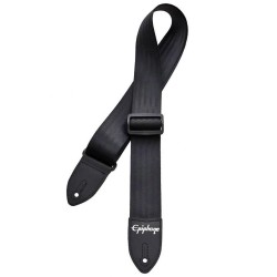 Epiphone AEST-SBLK Black Strap