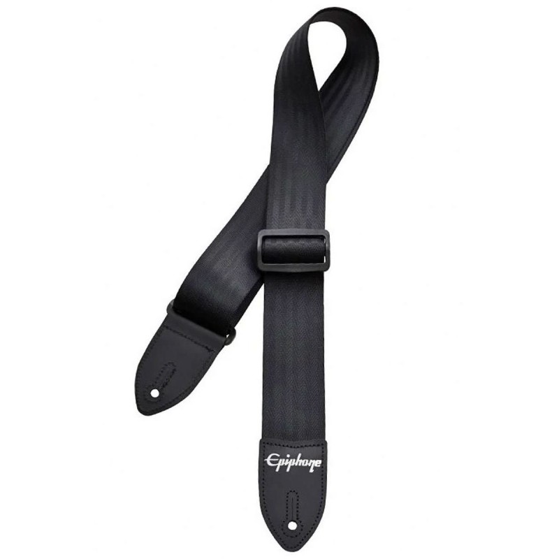 Epiphone AEST-SBLK Black Strap