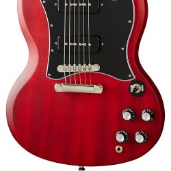 Epiphone SG Classic Worn P-90s Worn Cherry