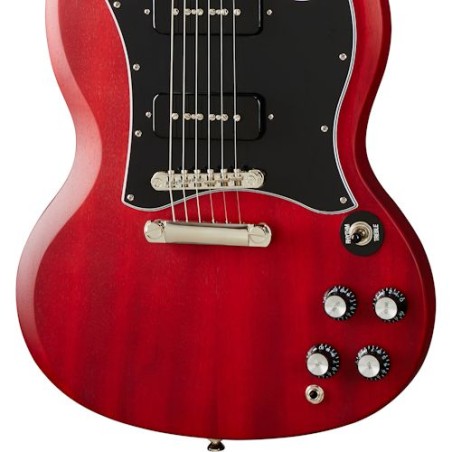 Epiphone SG Classic Worn P-90s Worn Cherry
