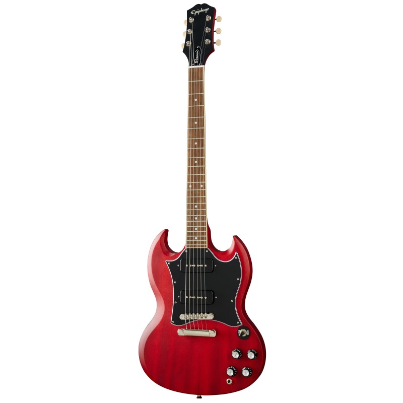 Epiphone SG Classic Worn P-90s Worn Cherry