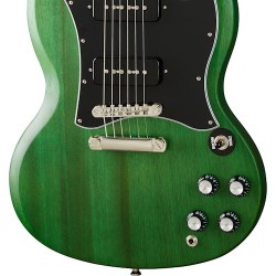 Epiphone SG Classic Worn P-90s Worn Inverness Green