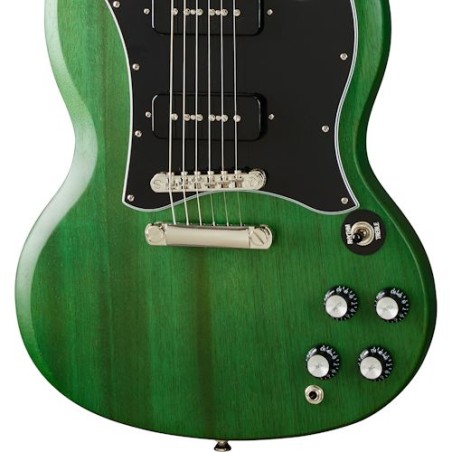 Epiphone SG Classic Worn P-90s Worn Inverness Green