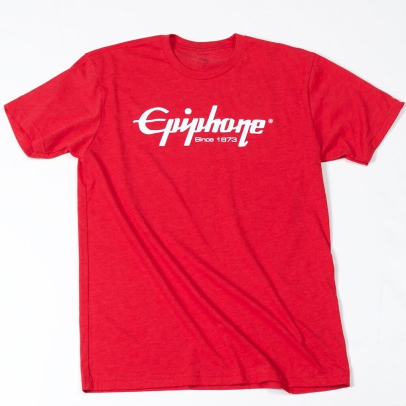 Epiphone GA-ECRMXL Red T-Shirt Logo XL