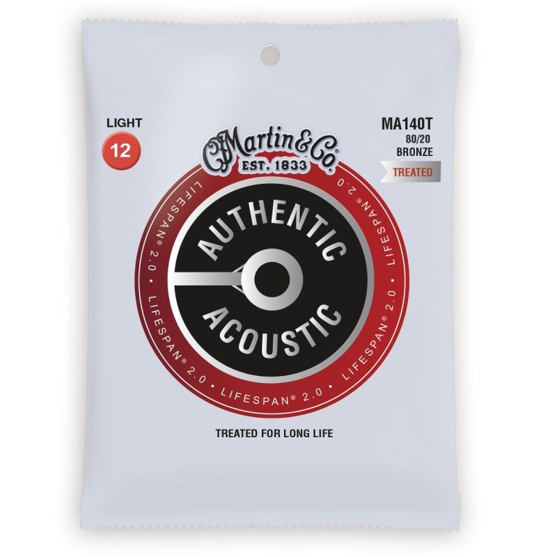 Martin MA140T Bronze Authentic Acoustic Lifespan 2.0 Light