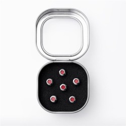 Martin 18APP0007 LUXE BY MARTIN Bridge Pins Chrome