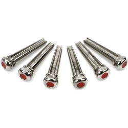 Martin 18APP0007 LUXE BY MARTIN Bridge Pins Chrome