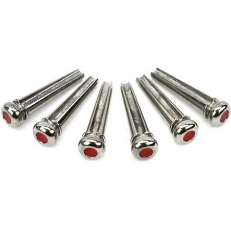 Martin 18APP0007 LUXE BY MARTIN Bridge Pins Chrome
