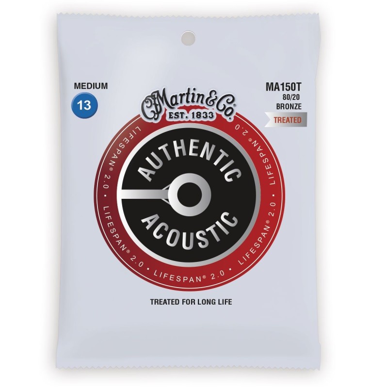 Martin MA150T Bronze Authentic Acoustic Lifespan 2.0 Medium