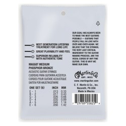 Martin MA550TPK3 Authentic Acoustic Lifespan 2.0 Treated Medium 3 Pack