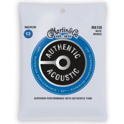 Martin MA150PK3 Bronze Authentic Acoustic SP Medium 3 Pack