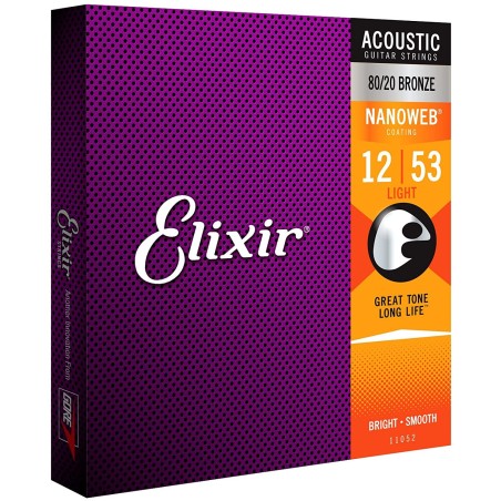 Elixir 11052 12-53 Light NANOWEB