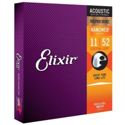 Elixir 16027 11-52 Light Custom NANOWEB