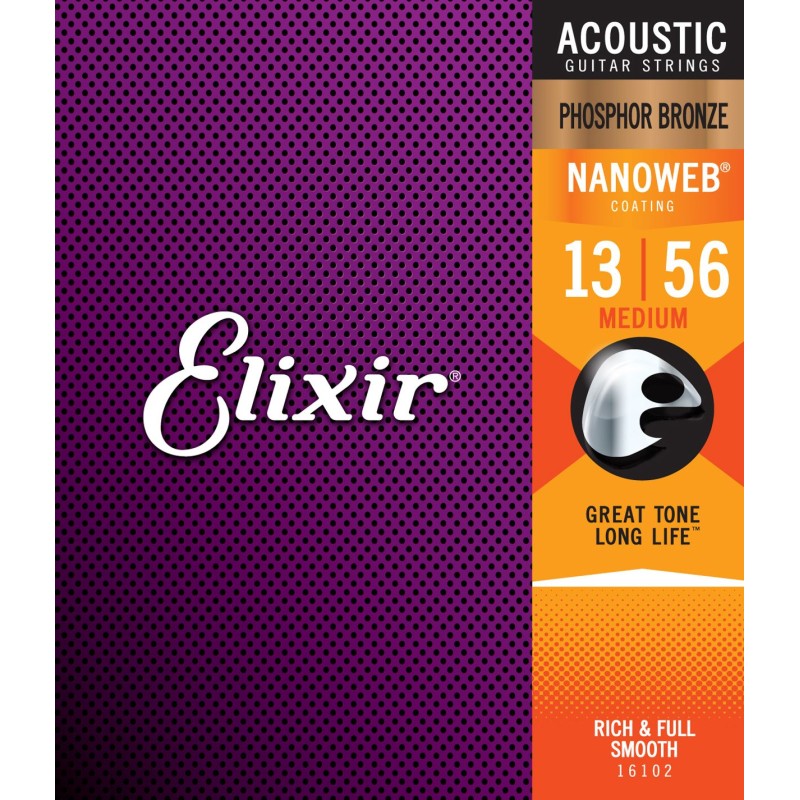 Elixir 16102 13-56 Medium NANOWEB