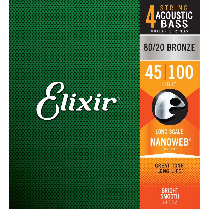 Elixir 14502 45-100 Light NANOWEB
