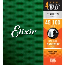 Elixir 14652 45-100 Light NANOWEB