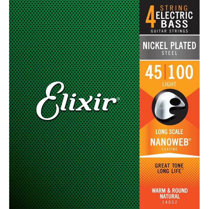 Elixir 14052 45-100 Light NANOWEB