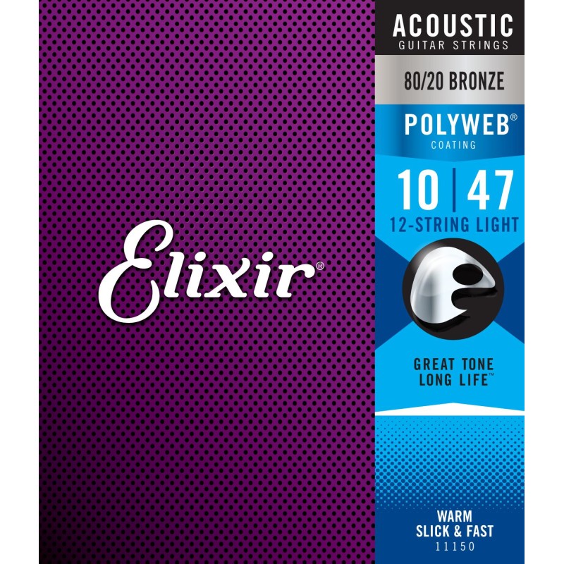 Elixir 11150 10-47 Light POLYWEB
