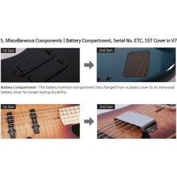 Marcus Miller M7 Alder 4 TBL Transparent Blue 2nd Gen