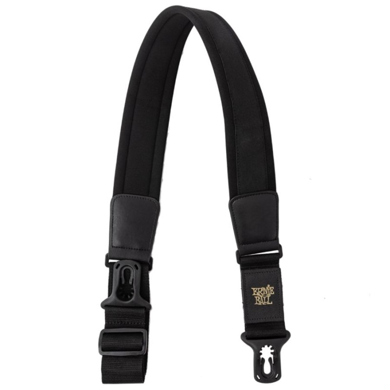 Ernie Ball 4145 Regular 2" Neoprene Polylock Comfort Strap Black