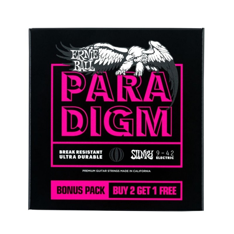 Ernie Ball 3373 Paradigm Super Slinky 3-Pack