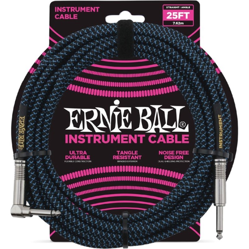 Ernie Ball 6060 Braided Black/Blue