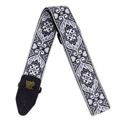 Ernie Ball 4166 Tribal Silver Jacquard Strap