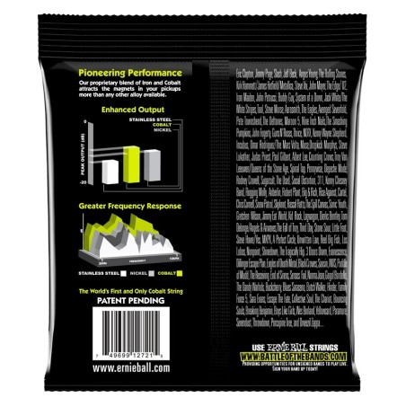 Ernie Ball 2728 7-Strings Slinky COBALT 10-56