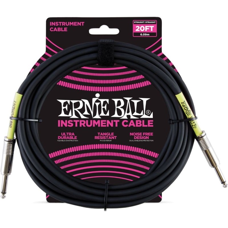 Ernie Ball 6046 20' Black