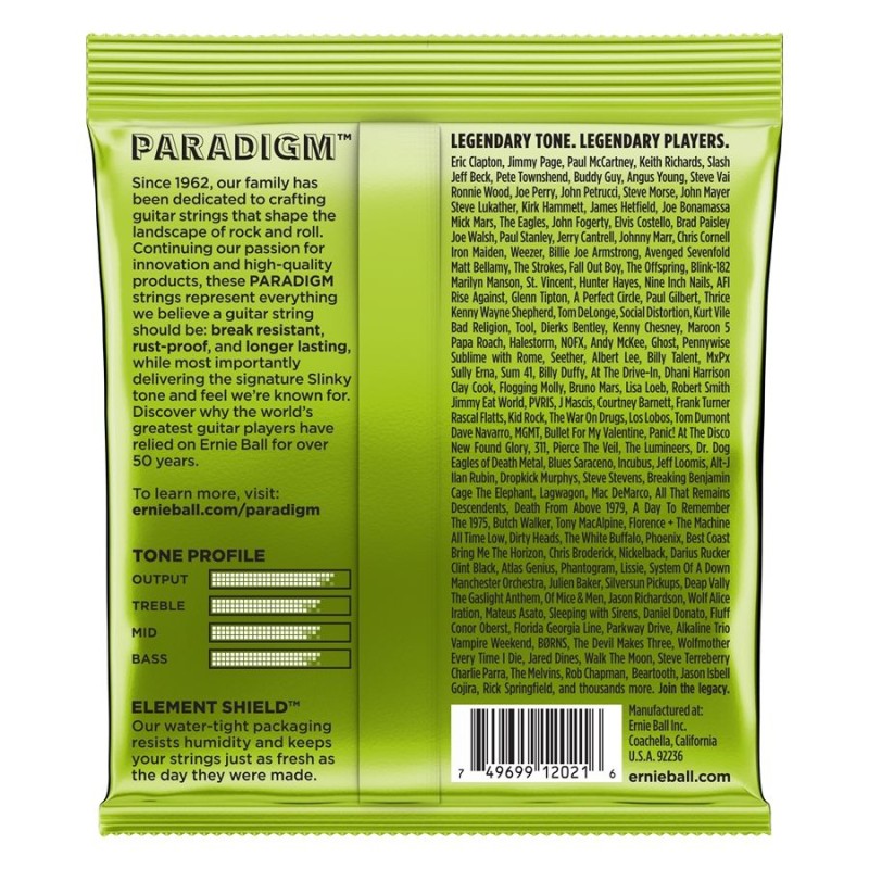 Ernie Ball 2021 Regular Slinky Paradigm 10-46
