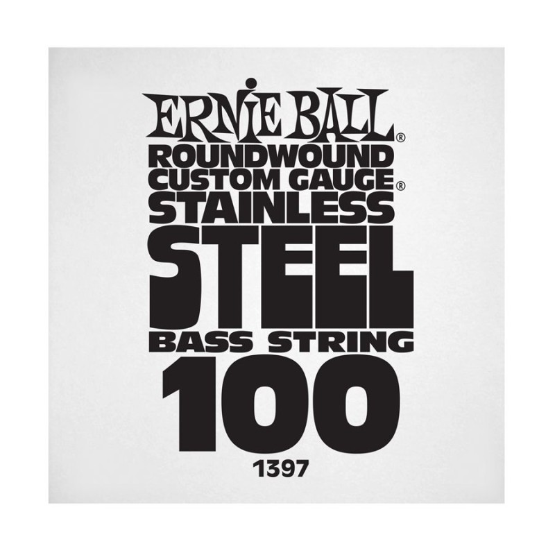 Ernie Ball 1397 100 Stainless Steel Wound