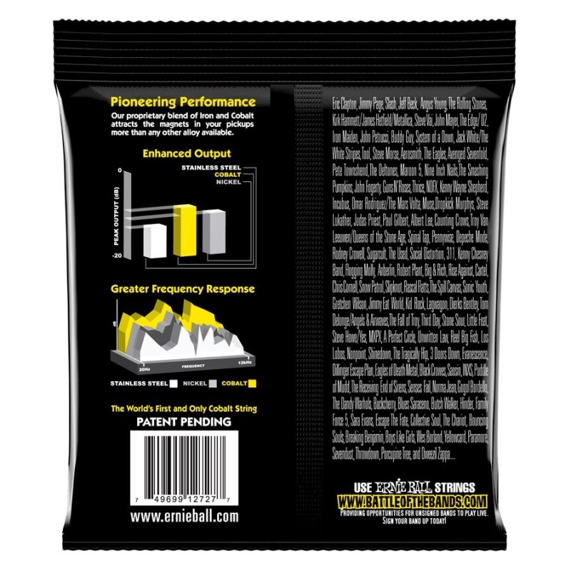 Ernie Ball 2727 Beefy Slinky COBALT 11-54