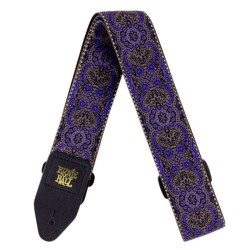 Ernie Ball 4164 Purple Paisley Jacquard Strap