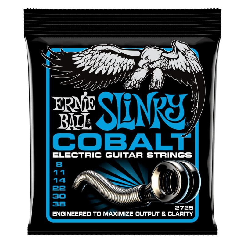 Ernie Ball 2725 Extra Slinky Cobalt 8-38
