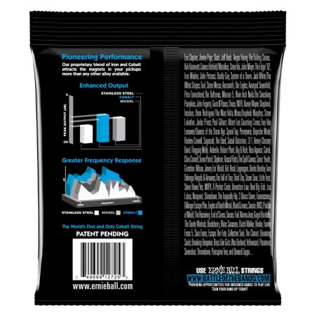 Ernie Ball 2725 Extra Slinky Cobalt 8-38