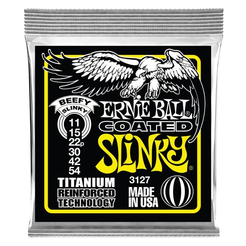 Ernie Ball 3127 11-54 Beefy Slinky TITANIUM