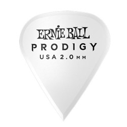 Ernie Ball 9341 2.0mm White Sharp Prodigy Picks 6-pack