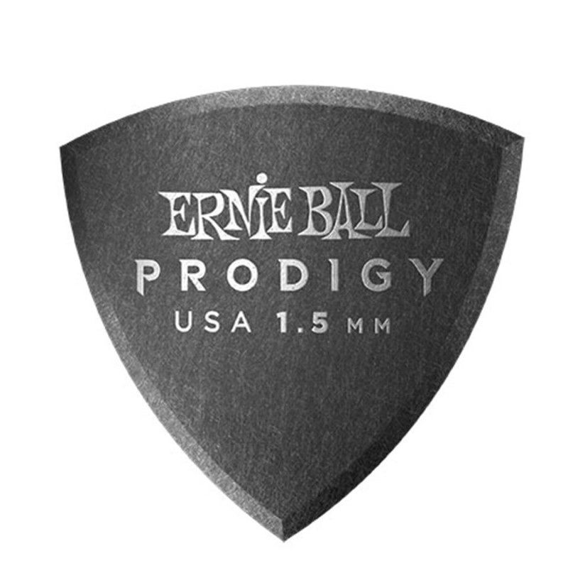 Ernie Ball 9331 1.5mm Black Shield Prodigy Picks 6-pack