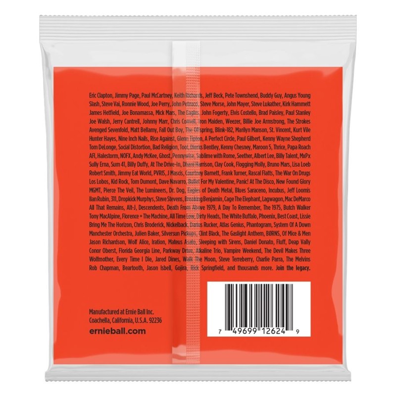 Ernie Ball 2624 8-Strings Skinny Top Heavy Bottom Slinky 9-80