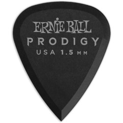 Ernie Ball 9199 1.5mm Black Standard Prodigy Picks 6-Pack