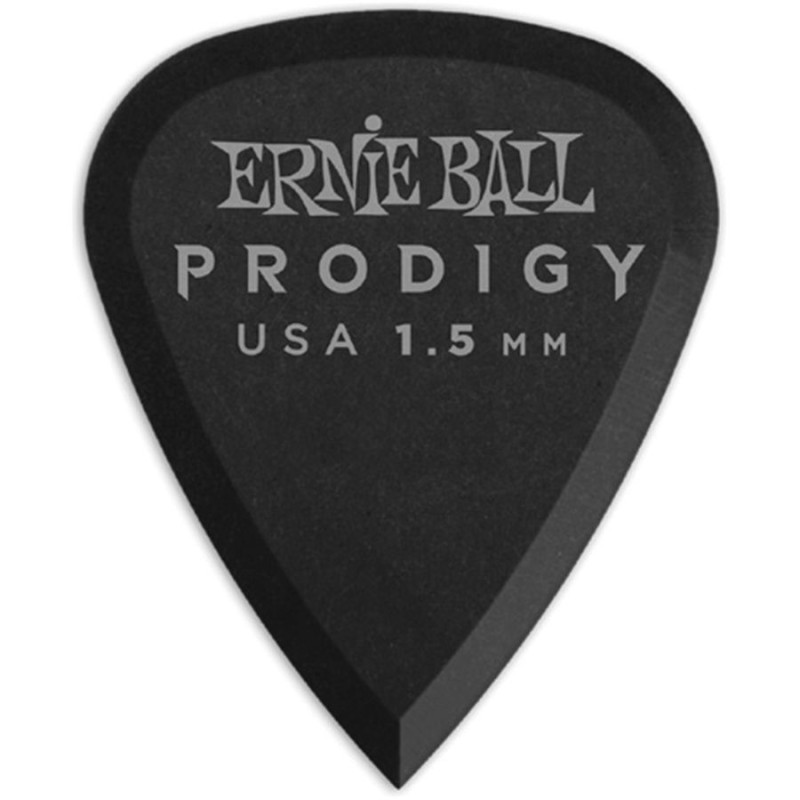Ernie Ball 9199 1.5mm Black Standard Prodigy Picks 6-Pack