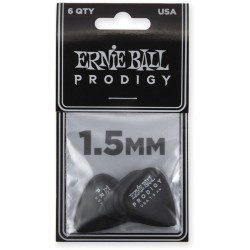 Ernie Ball 9199 1.5mm Black Standard Prodigy Picks 6-Pack