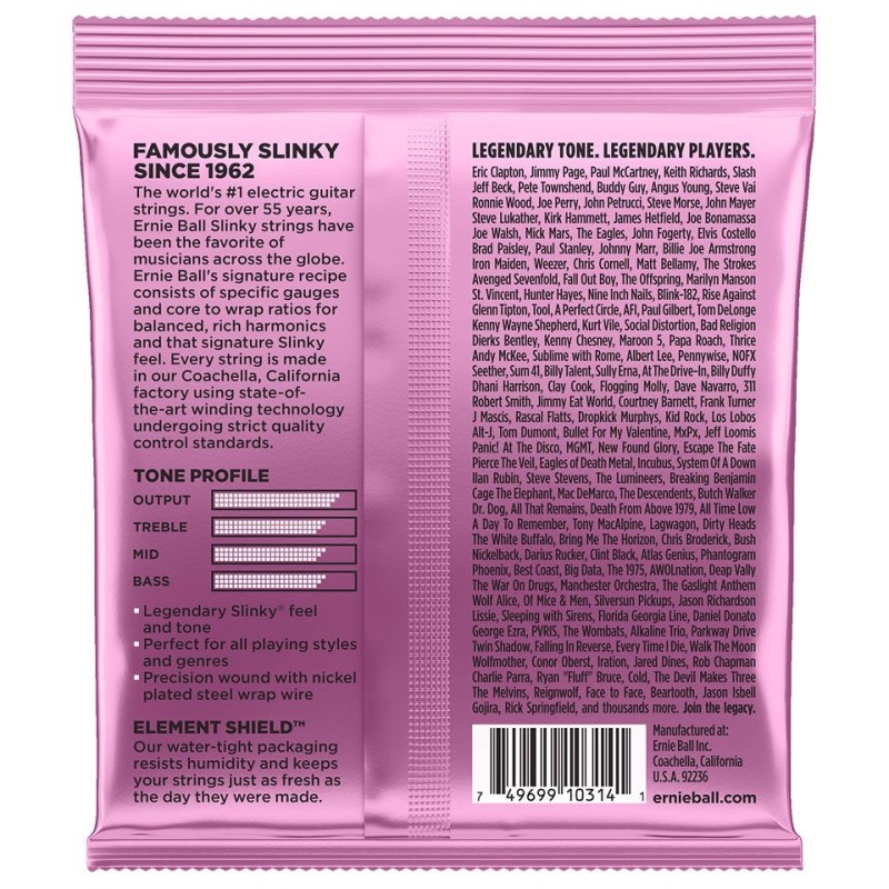 Ernie Ball 2213 10.5-48 Mega Slinky