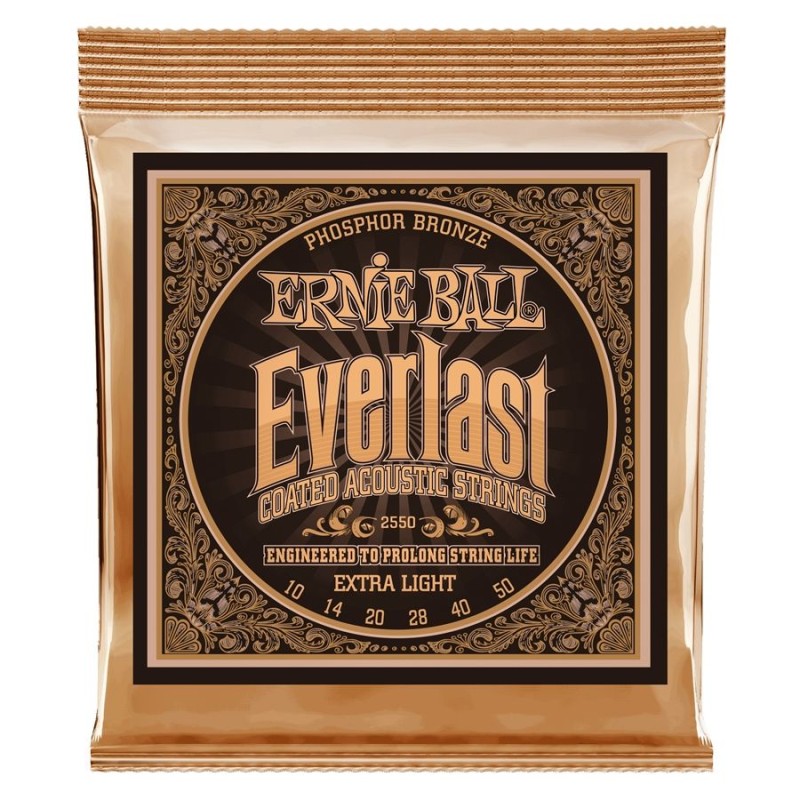 Ernie Ball 2550 10-50 Phosphor Bronze EVERLAST