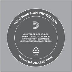D'Addario PL020 .020 Plain Steel